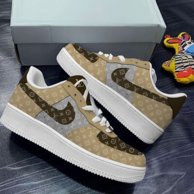 Louis Vuitton | New 2025 Embroidered logo Limited Stock  Signature AF1 TD101