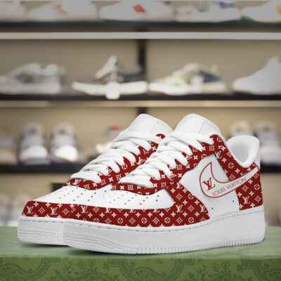 Louis Vuitton | New 2025 Embroidered logo Limited Stock  Signature AF1 TD121