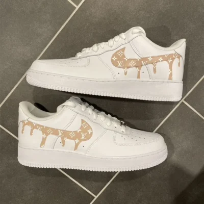 Louis Vuitton | New 2025 Embroidered logo Limited Stock  Signature AF1 TD41