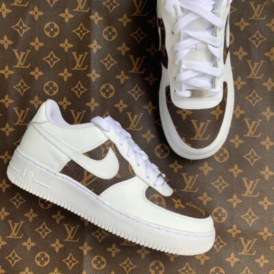 Louis Vuitton | New 2025 Embroidered logo Limited Stock  Signature AF1 TD43