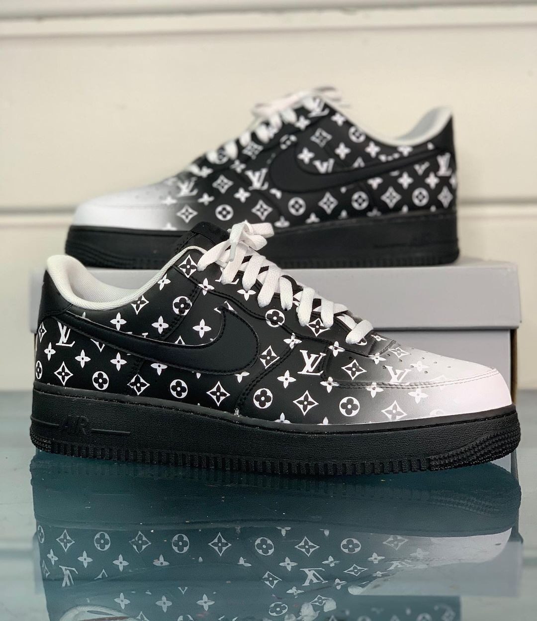Louis Vuitton | New 2025 Embroidered logo Limited Stock  Signature AF1 TD46