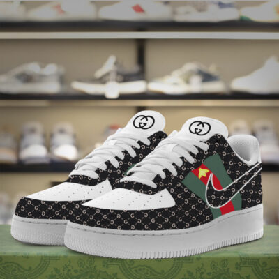 Gucci | New 2025 Embroidered logo Limited Stock Signature AF1 TD145