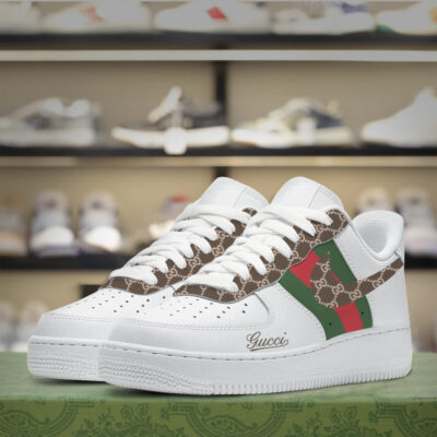 Gucci | New 2025 Embroidered logo Limited Stock Signature AF1 TD146