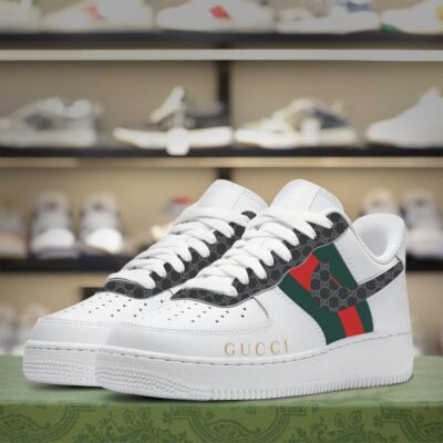 Gucci | New 2025 Embroidered logo Limited Stock Signature AF1 TD154