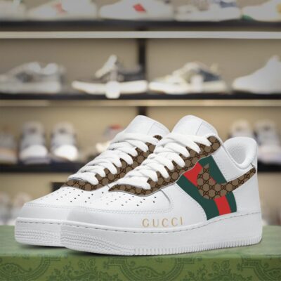 Gucci | New 2025 Embroidered logo Limited Stock Signature AF1 TD155