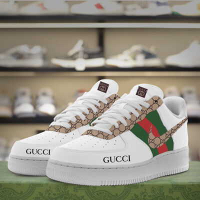 Gucci | New 2025 Embroidered logo Limited Stock Signature AF1 TD156