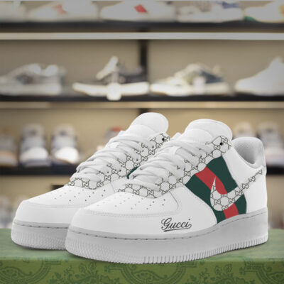 Gucci | New 2025 Embroidered logo Limited Stock Signature AF1 TD158