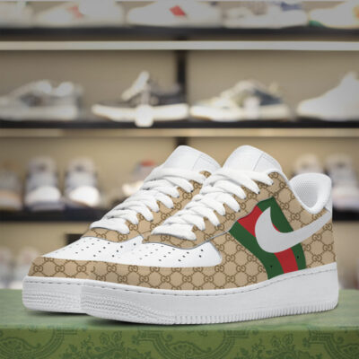 Gucci | New 2025 Embroidered logo Limited Stock Signature AF1 TD162