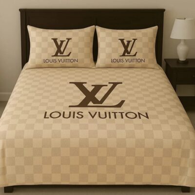 Louis Vuitton | Premium Luxury Brand Bedding Set TD1
