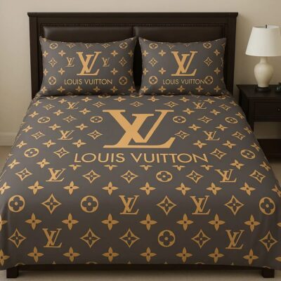 Louis Vuitton | Premium Luxury Brand Bedding Set TD3
