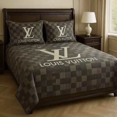 Louis Vuitton | Premium Luxury Brand Bedding Set TD12