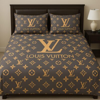 Louis Vuitton | Premium Luxury Brand Bedding Set TD31