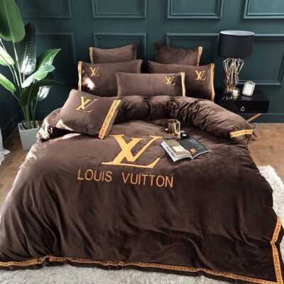 Louis Vuitton | Premium Luxury Brand Bedding Set TD23