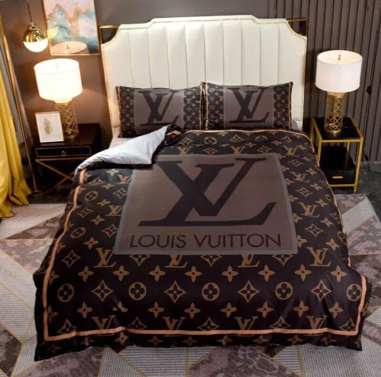 Louis Vuitton | Premium Luxury Brand Bedding Set TD46