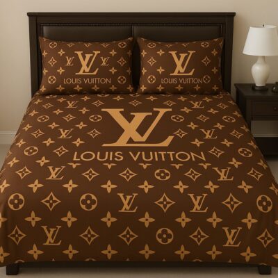 Louis Vuitton | Premium Luxury Brand Bedding Set TD38