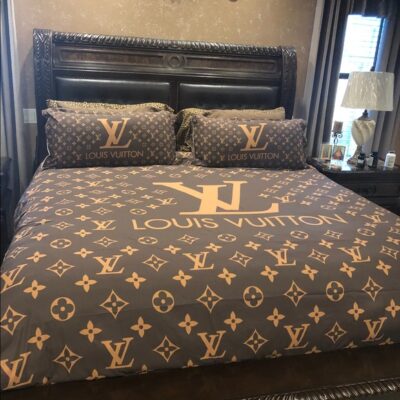Louis Vuitton | Premium Luxury Brand Bedding Set TD53