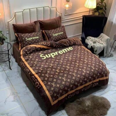 Louis Vuitton | Premium Luxury Brand Bedding Set TD91
