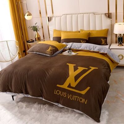 Louis Vuitton | Premium Luxury Brand Bedding Set TD133