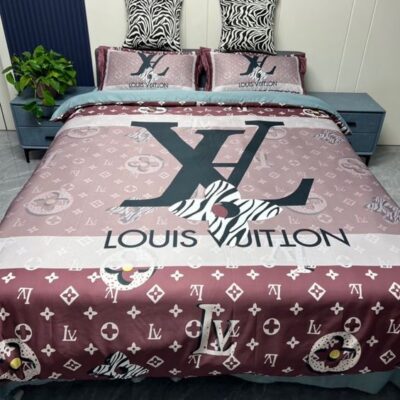 Louis Vuitton | Premium Luxury Brand Bedding Set TD163