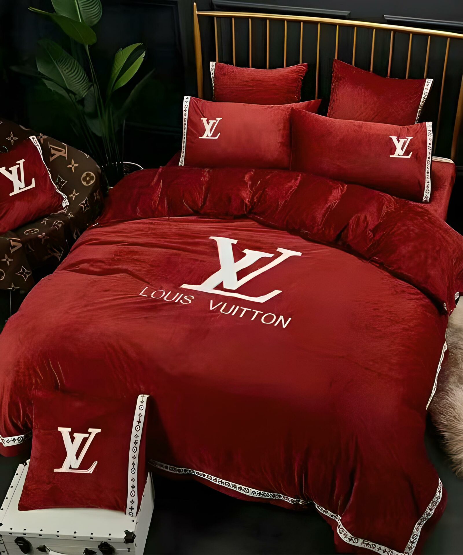 Louis Vuitton | Premium Luxury Brand Bedding Set TD173
