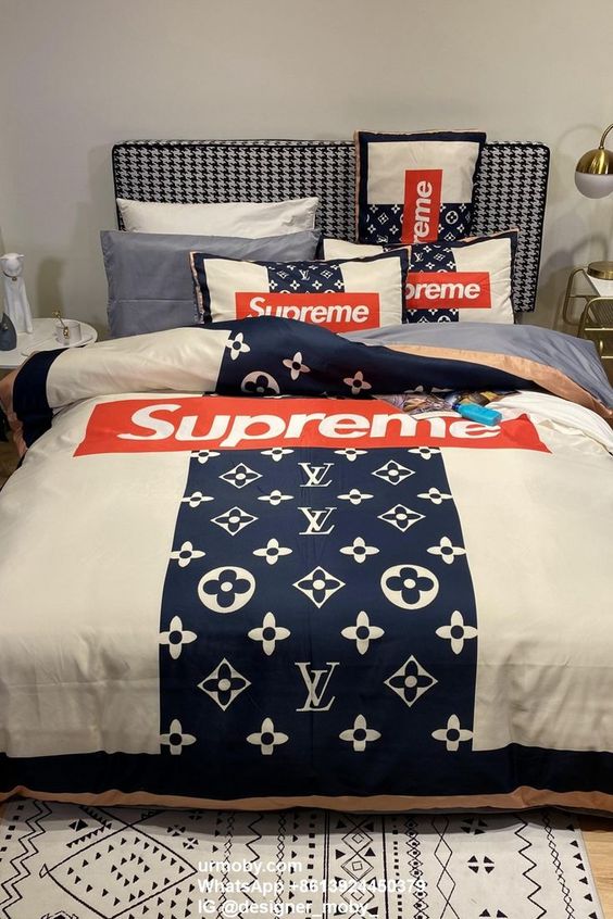 Louis Vuitton | Premium Luxury Brand Bedding Set TD181