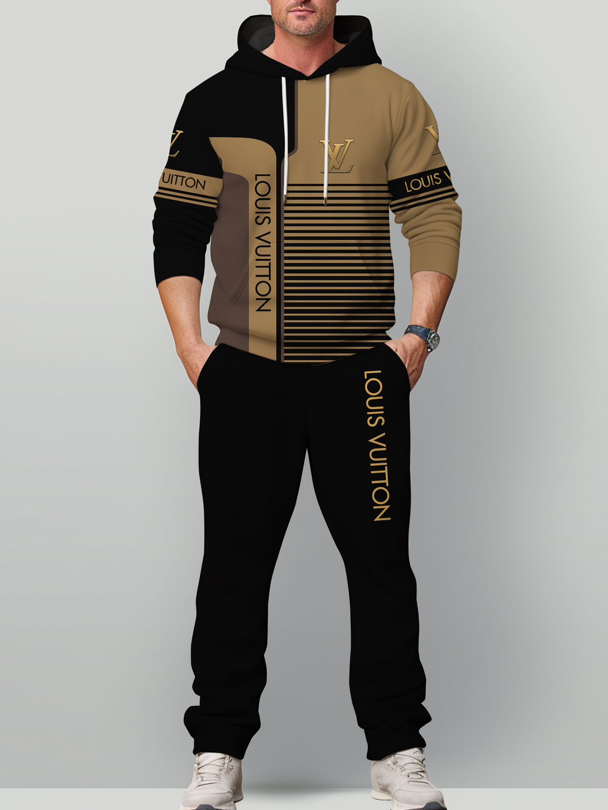Louis Vuitton | New Released High Quality Hoodie And Sweatpants Set TD32