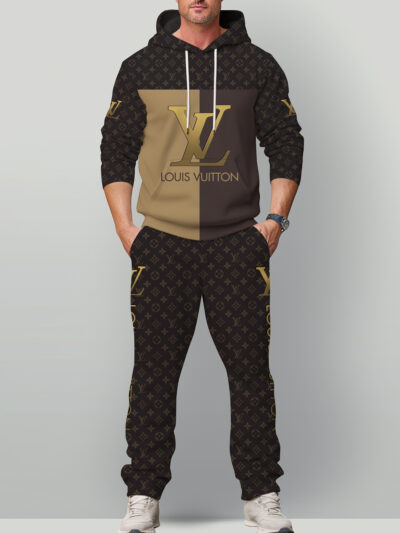 Louis Vuitton | New Released High Quality Hoodie And Sweatpants Set TD35