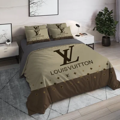 Louis Vuitton | Premium Luxury Brand Bedding Set TD129