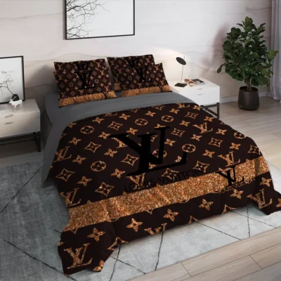Louis Vuitton | Premium Luxury Brand Bedding Set TD126