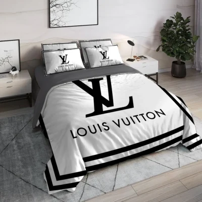 Louis Vuitton | Premium Luxury Brand Bedding Set TD123