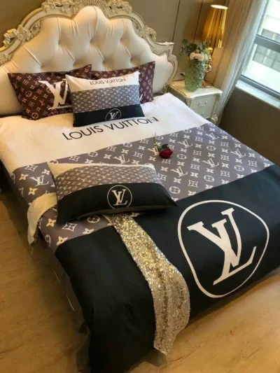 Louis Vuitton | Premium Luxury Brand Bedding Set TD71