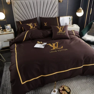 Louis Vuitton | Premium Luxury Brand Bedding Set TD69