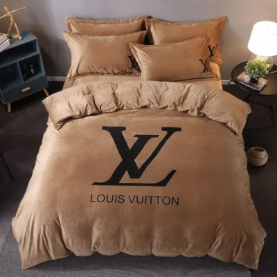Louis Vuitton | Premium Luxury Brand Bedding Set TD63
