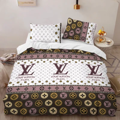 Louis Vuitton | Premium Luxury Brand Bedding Set TD59