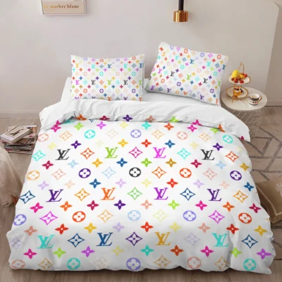 Louis Vuitton | Premium Luxury Brand Bedding Set TD56
