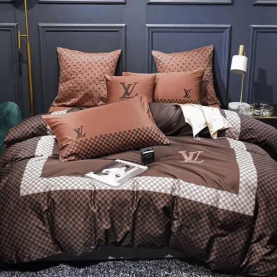 Louis Vuitton | Premium Luxury Brand Bedding Set TD43