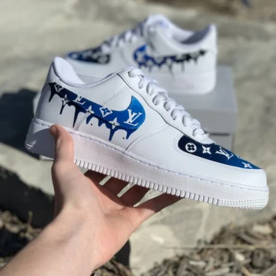 Louis Vuitton | New 2025 Embroidered logo Limited Stock  Signature AF1 TD32