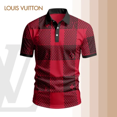 Louis Vuitton | High Quality Printed Men Polo-Shirt TD92