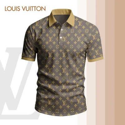 Louis Vuitton | High Quality Printed Men Polo-Shirt TD90