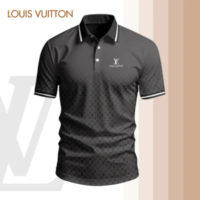 Louis Vuitton | High Quality Printed Men Polo-Shirt TD84