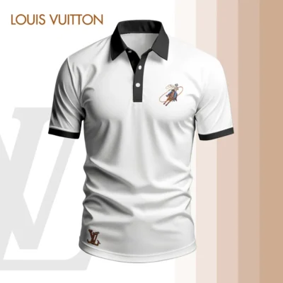 Louis Vuitton | High Quality Printed Men Polo-Shirt TD76