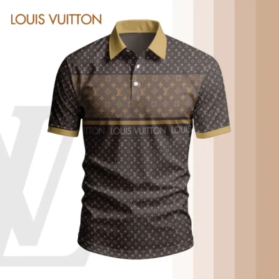 Louis Vuitton | High Quality Printed Men Polo-Shirt TD71