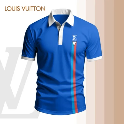 Louis Vuitton | High Quality Printed Men Polo-Shirt TD68