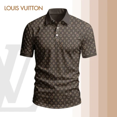 Louis Vuitton | High Quality Printed Men Polo-Shirt TD66