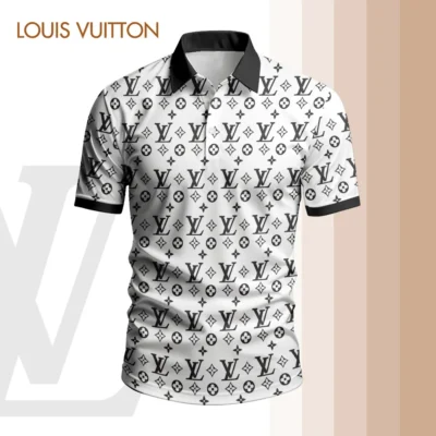 Louis Vuitton | High Quality Printed Men Polo-Shirt TD63