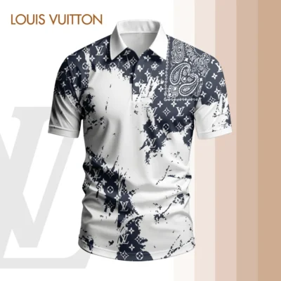 Louis Vuitton | High Quality Printed Men Polo-Shirt TD62