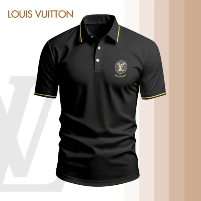 Louis Vuitton | High Quality Printed Men Polo-Shirt TD61