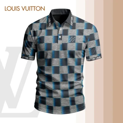 Louis Vuitton | High Quality Printed Men Polo-Shirt TD52
