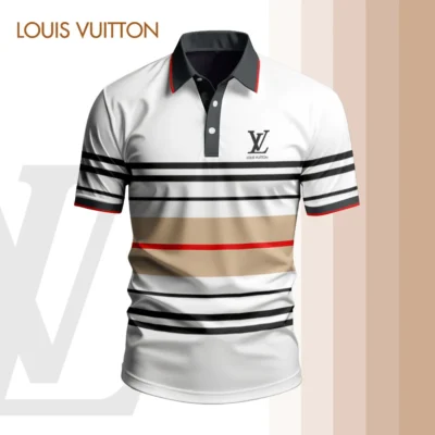 Louis Vuitton | High Quality Printed Men Polo-Shirt TD48