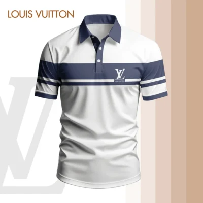 Louis Vuitton | High Quality Printed Men Polo-Shirt TD44